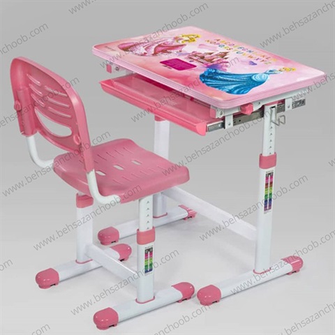 میزتحریرکودک صفحه تاشو پرنسس N902